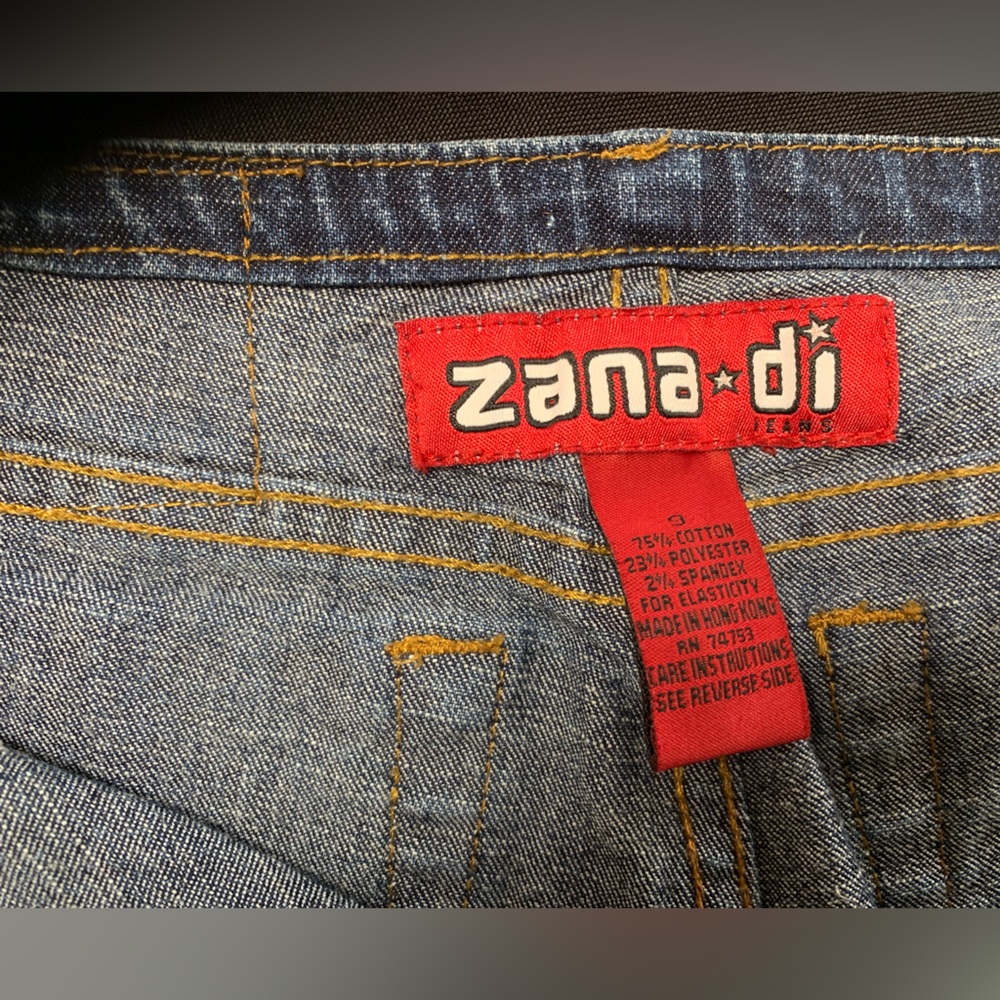 Zana Di Jeans Lace-up Size 9 Retro - Picture 5 of 8